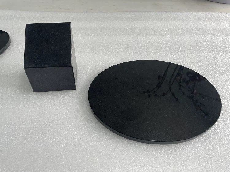 Oval Black Granite Memorial Plaques