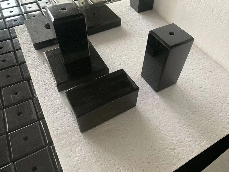 Shanxi Black Granite Sculpture Bases