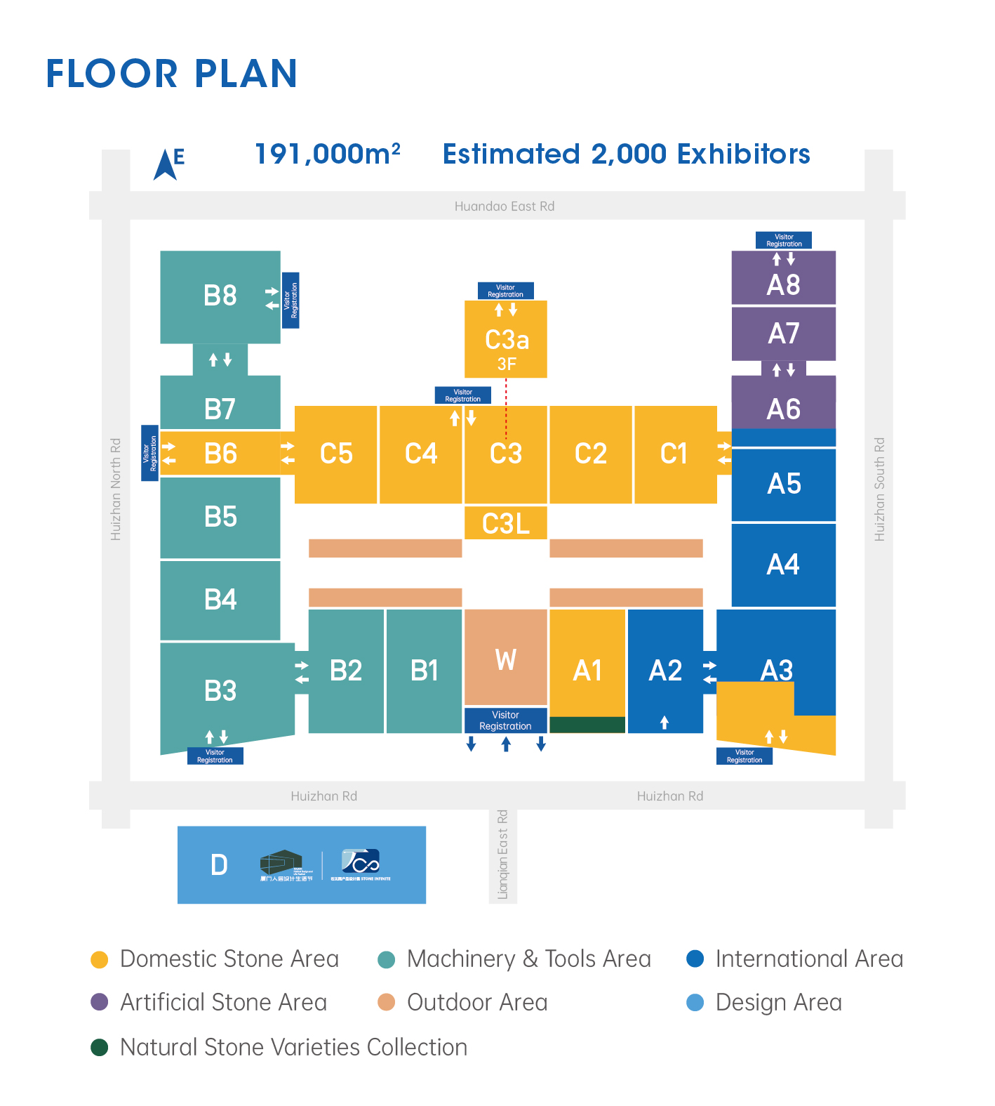 THE 24TH CHINA XIAMEN INTERNATIONAL STONE FAIR plan