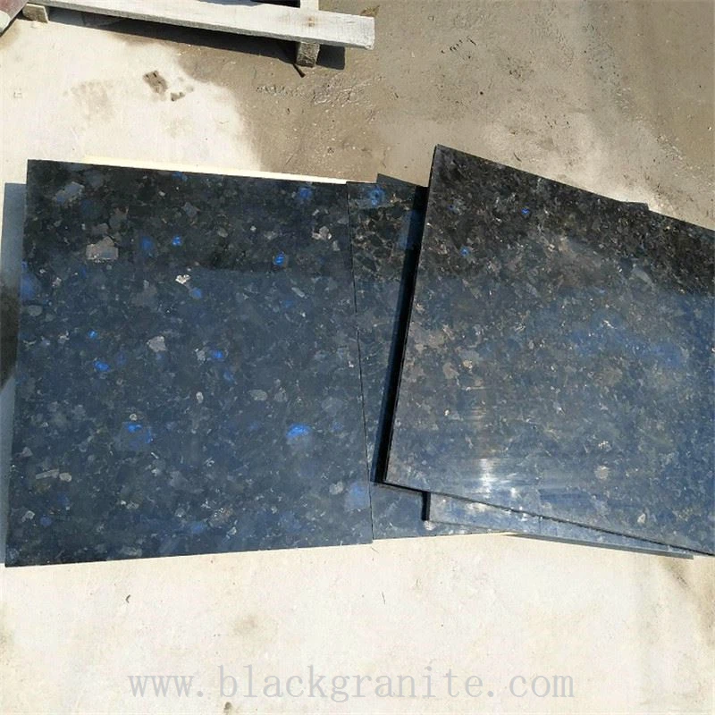 Volga Blue and Volga Black Granite Tile