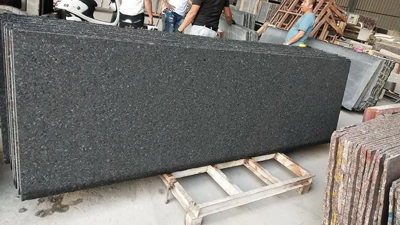 black granite stone for kitchen
